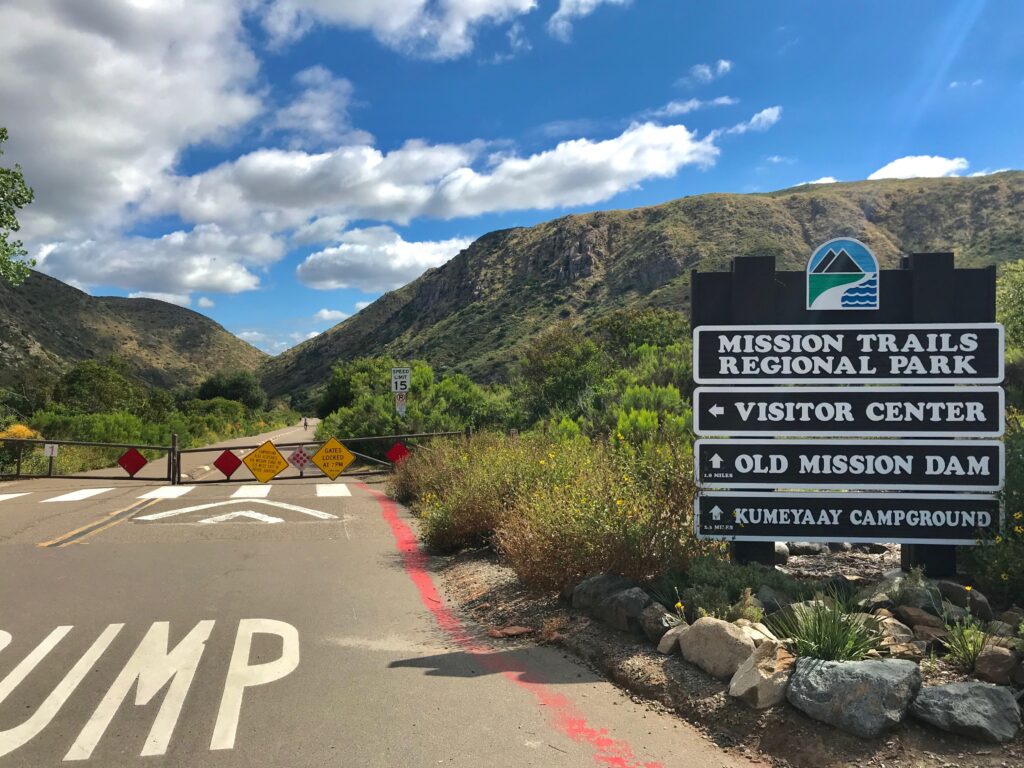 Mission Trails Regional Park Starting Point