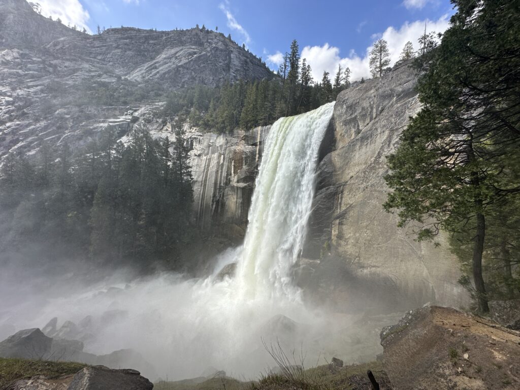 Yosemite from San Diego- Vernal Falls