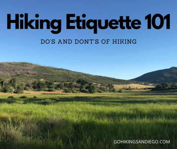 Hiking Etiquette 101