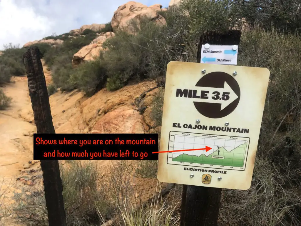 El Cajon Mountain Trail