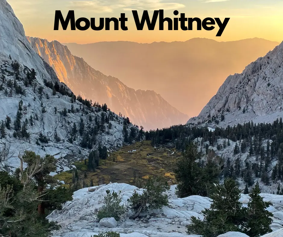 Mount Whitney Sunrise