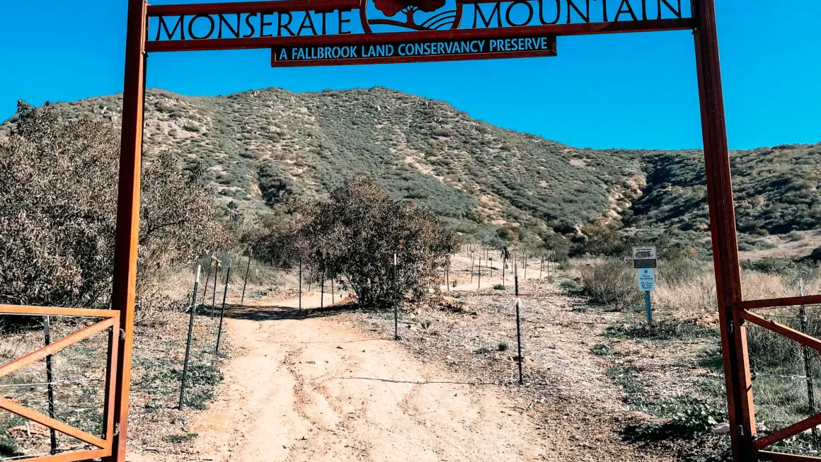 Monserate Mountain Trail Head