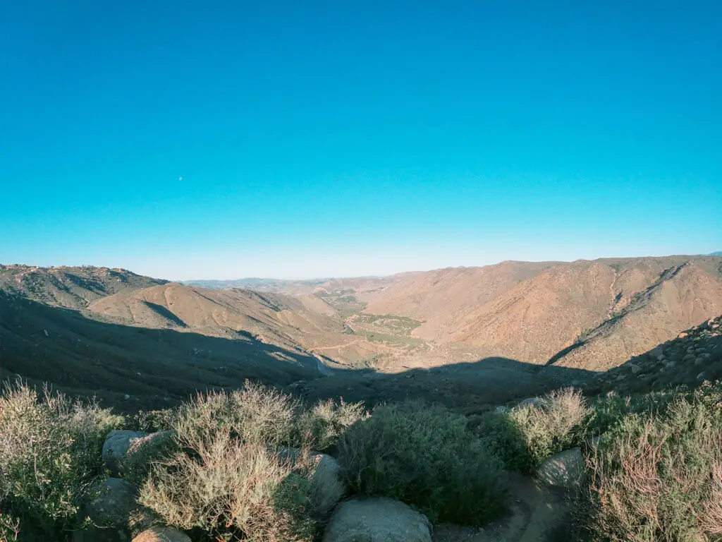 Clevenger Canyon Summit Views