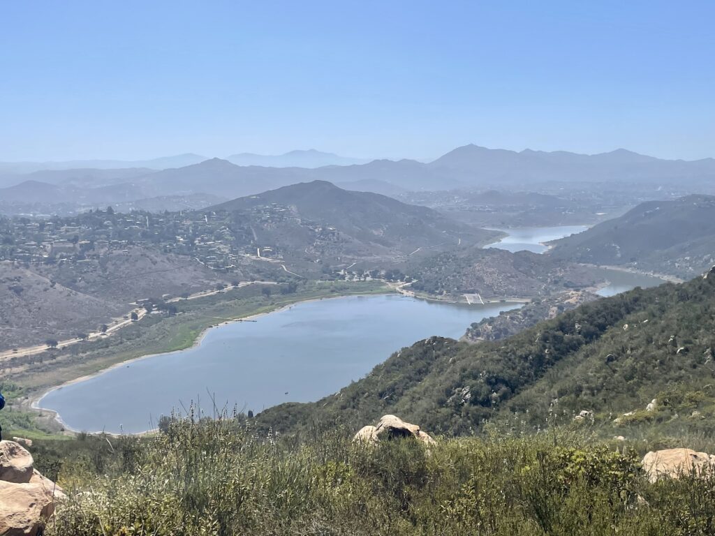 Best hikes in north county- Lake Hodges Overlook