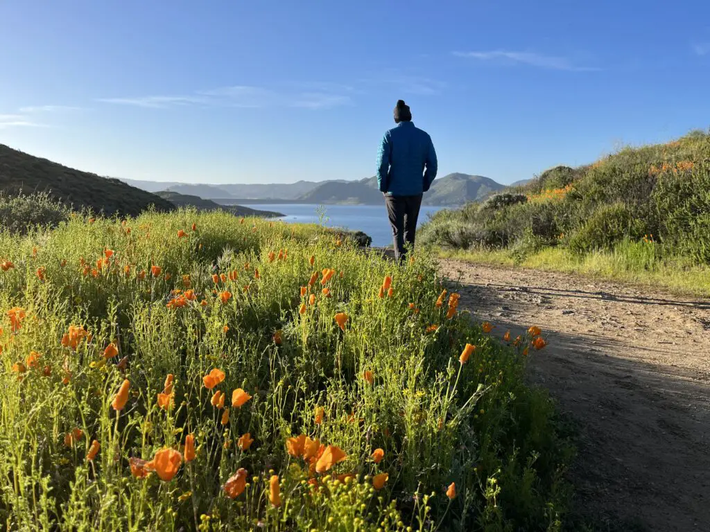 Hiking Path at Diamond Valley Lake