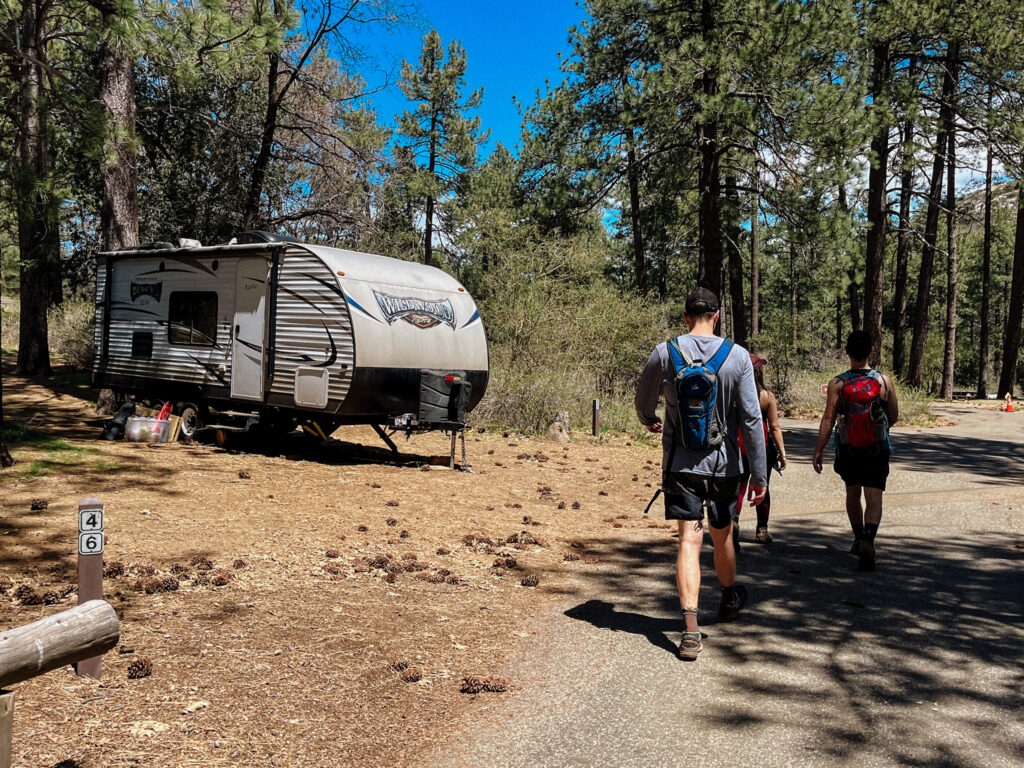 Camping at Cuyamaca Rancho State Park