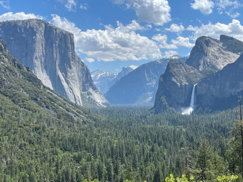 Yosemite from San Diego: tunnel view