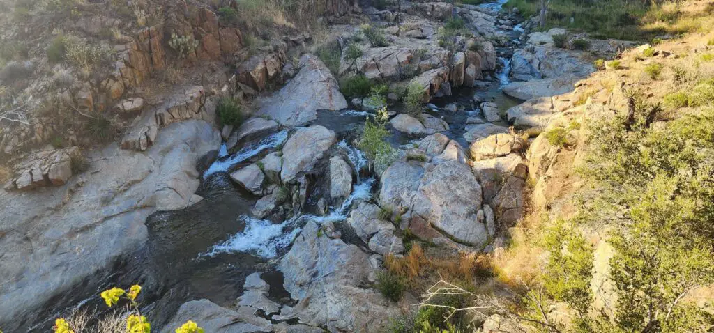 Kitchen Creek Falls Swimming holes