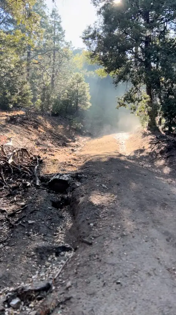 hot springs mountain trailhead