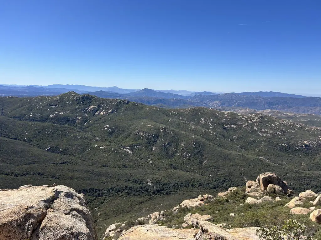 top of corte madera mountain