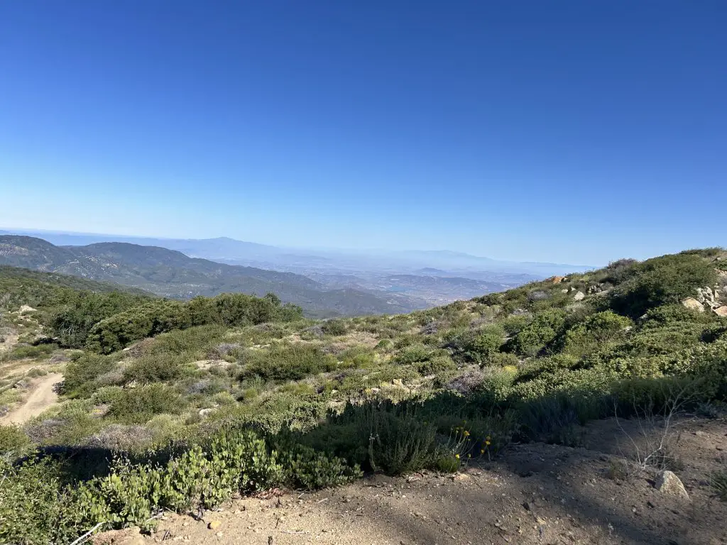 summit of palomar high point